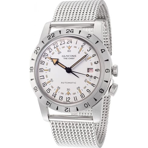 Glycine Men's GL0470 Airman Vintage The Chief 40mm Automatic Watch in Saudi Arabia