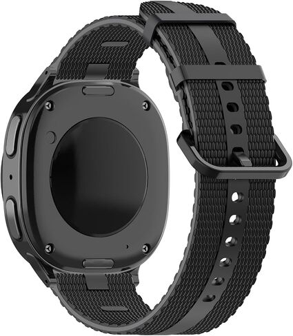 Athleisure Bands Compatible with Samsung Galaxy Watch 8/8 Classic Band 40mm 44mm 46mm (2025),Comfort Style Silicone Waterproof Strap for Galaxy Watch8 / 8 Classic Band for Men Women with Rugged Metal in Saudi Arabia