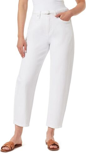 kensie Jeans for Women The Jessica Retro Luxe High-Rise Belted Trouser Barrel 28-Inch Inseam, Sizes 0 to 12 in Kuwait