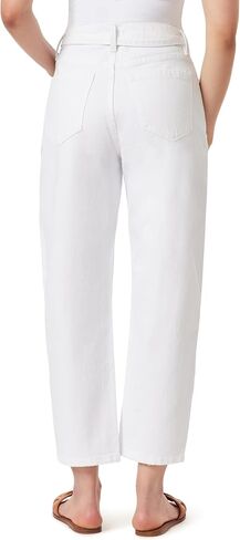 kensie Jeans for Women The Jessica Retro Luxe High-Rise Belted Trouser Barrel 28-Inch Inseam, Sizes 0 to 12 in Kuwait