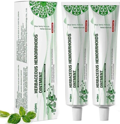 Hemorrhoid Cream: Advanced Herbal Hemorrhoids Treatment Cream for Itching and Burning, Shrink & Soothe Hemorrhoids - 1.8 Oz in Saudi Arabia