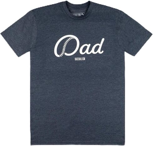 Baseballism Baseball Dad Seams T-Shirt in Saudi Arabia