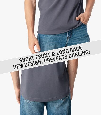 Men's Casual T Shirts, Stretch Cotton Basic Tee, Crew-Neck and Henley Breathable Summer Short Sleeve Shirts in Saudi Arabia