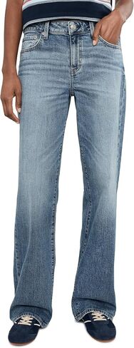 DAZE Women's Keeper Low Rise Straight Jeans in Heartbeat in Saudi Arabia