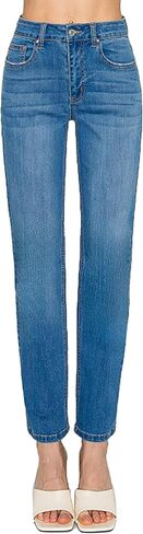 WAX JEAN Women's High Waisted Straight Leg Repreve Denim Jeans in Saudi Arabia