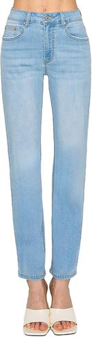 WAX JEAN Women's High Waisted Straight Leg Repreve Denim Jeans in Saudi Arabia