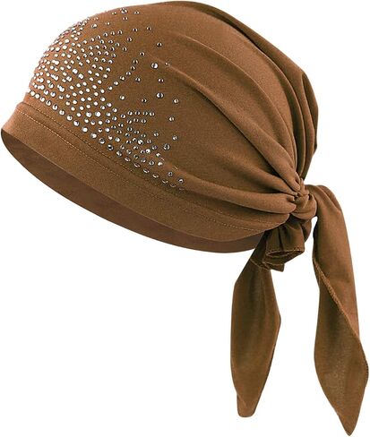 Sweat Wicking Skull Cap Beanie Helmet Liner Quick Dry Bandana Head Wrap Bicycle Head Pirate Scarf Chemo Cap in Kuwait