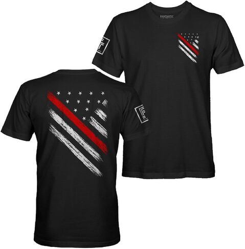 Fantastic Tees American USA Flag Men's Patriotic T-Shirt in Saudi Arabia