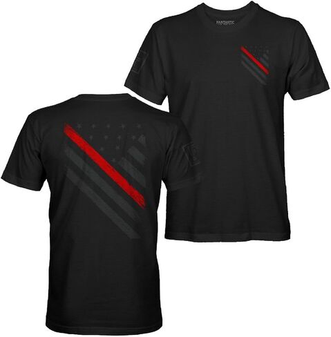 Fantastic Tees American USA Flag Men's Patriotic T-Shirt in Saudi Arabia