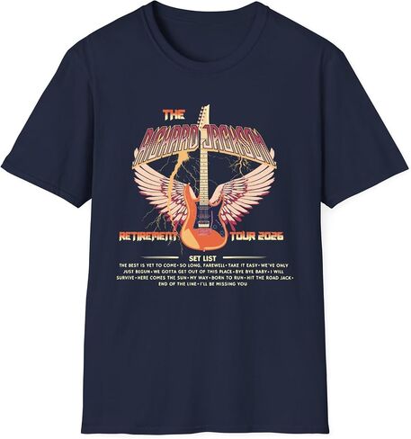 Custom Retirement Tour Shirt, Personalized Farewell Music Fan T-Shirt, Shirt for Retiree, Cool Retirement Music-Themed Tee in Kuwait