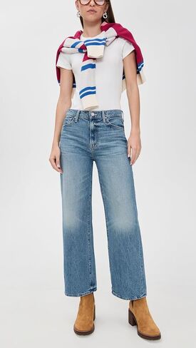 Mother Women's The Dodger Flood Jeans in Kuwait