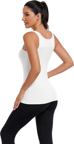 Womens Crewneck Going Out Tank Top Spaghetti Slim fit Workout Shirt in Saudi Arabia