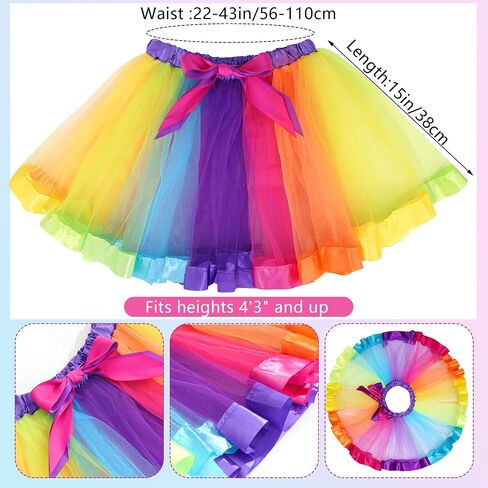 80s Costume Accessories for Women Fancy Dress Outfit with Fishnet Gloves Leg Warmers Necklace for 90s Themed Party in Saudi Arabia