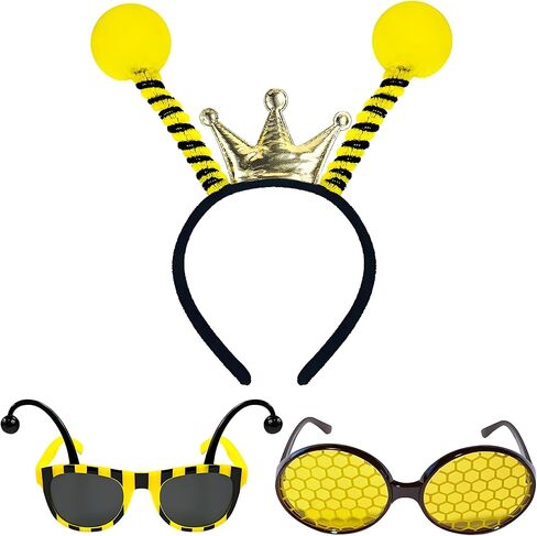 Fly Antenna Headband and Glasses Set Costume Accessories Halloween Cosplay Party Favors for Women in Saudi Arabia