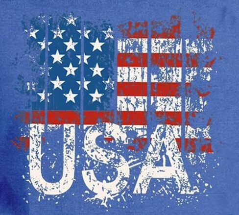 American Flag V-Neck Shirts for Women USA Patriotic T-Shirt 4th of July Tee Tops in Saudi Arabia