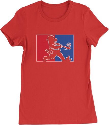 Batter Up Philly Baseball Phan Womens T-Shirt, Soft Cotton, Graphic Tee in Saudi Arabia