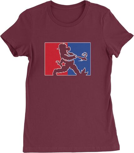 Batter Up Philly Baseball Phan Womens T-Shirt, Soft Cotton, Graphic Tee in Saudi Arabia