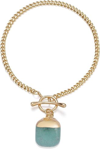 Crystal Bracelet for Women, Dainty 14K Gold Plated Chain Bracelet Handmade Healing Crystals and Stones Spiritual Jewelry Gifts for Women in Saudi Arabia