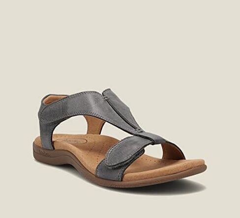 Women's Open Toe Sandals Arch Support and Adjustable Straps Comfortable Sandals for Walking in Kuwait