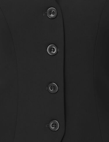 Vest Tops for Women V Neck Racerback Suit Vest | Button Down, Blazer Waistcoat, Dressy Casual in Kuwait