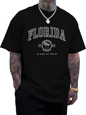 KESIHAN Mens Graphic T Shirts Mens Summer Shirts Round Neck Regular Short Sleeve Casual Vintage Tees in Saudi Arabia