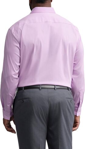 Van Heusen Men's Big Fit Dress Shirt Ultra Wrinkle Free Flex Collar Stretch (Big and Tall) in Kuwait