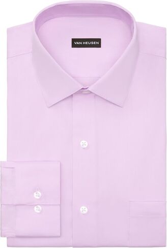 Van Heusen Men's Big Fit Dress Shirt Ultra Wrinkle Free Flex Collar Stretch (Big and Tall) in Kuwait