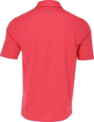 Greg Norman Gn Collection Men's Freedom Micro Pique Golf Polo Pink 2XL in Kuwait