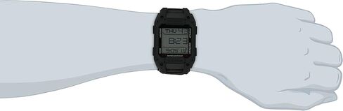 Humvee Men's Military Watch, Digital Watch, Recon Nylon Strap, Tactical Tough, Water Resistant 5 ATM, Sport Watch, Face 32 X 52mm. Quartz Stainless Steel, Black in Saudi Arabia