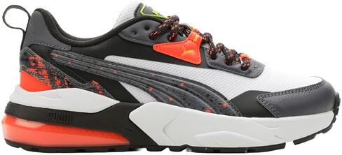PUMA Kids Boys Vis2k Full Throttle Lace Up Sneakers Shoes Casual - White in Kuwait