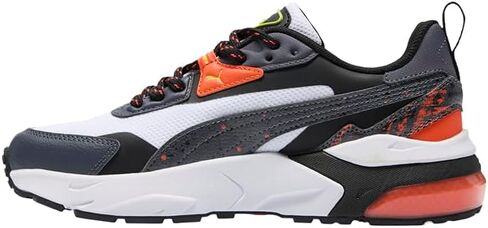 PUMA Kids Boys Vis2k Full Throttle Lace Up Sneakers Shoes Casual - White in Kuwait