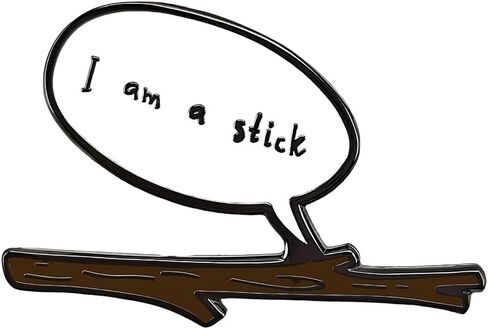 Enamel Pin, Tv Series Inspired, Fantasy Book Fans Collectible Lapel Pin, Funny Brown Branch Pin Gift Jewelry in Kuwait
