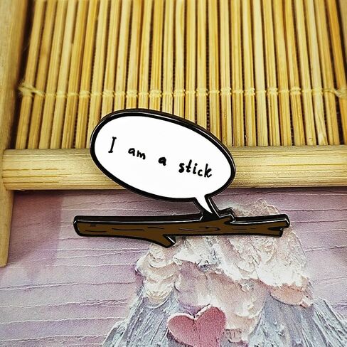 Enamel Pin, Tv Series Inspired, Fantasy Book Fans Collectible Lapel Pin, Funny Brown Branch Pin Gift Jewelry in Kuwait
