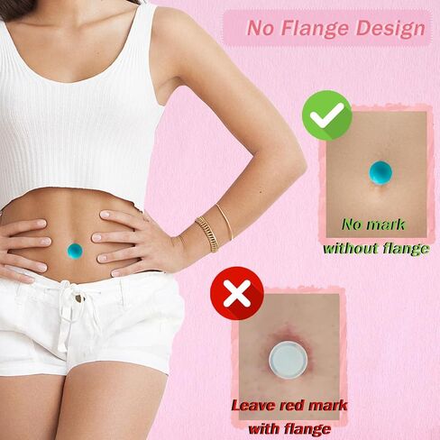 8PCS Belly Button Plug Belly Button Shaper Post Tummy Tuck & Liposuction Recovery Shaper, Soft and Comfortable Retainer (Blue) in Saudi Arabia