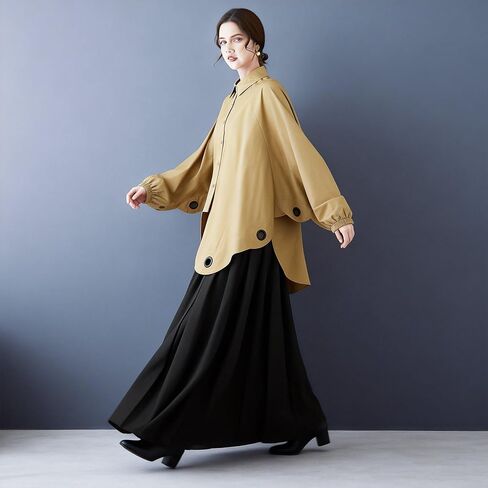 Women's Asymmetric 3D Embellished Blouse Batwing Sleeve Loose Casual Shirt Top in Saudi Arabia