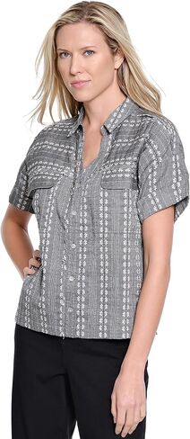 Truluxe Women's Y Neck Collar Camp Shirt in Saudi Arabia