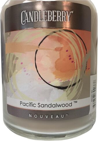 Nouveau by Candleberry Candles | Strong Fragrances for Home | Hand Poured in The USA | Highly Scented & Long Lasting | Large Jar 26 oz in Kuwait
