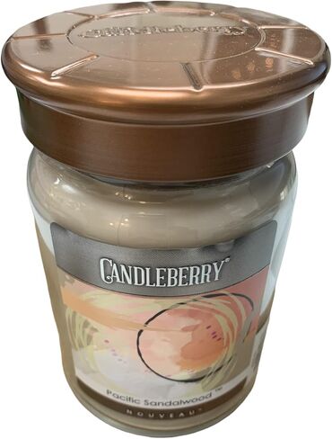 Nouveau by Candleberry Candles | Strong Fragrances for Home | Hand Poured in The USA | Highly Scented & Long Lasting | Large Jar 26 oz in Kuwait