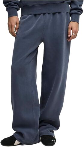 PUMA Mens X Madhappy Fleece Straight Sweatpants Casual - Blue in Kuwait