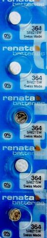Pkg/5 Type 364 Renata Swiss Watch Batteries in Saudi Arabia