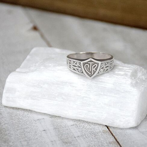Ringmasters Legacy LDS CTR Ring اختر خاتم الإيمان الصحيح | مجوهرات تذكار LDS in Kuwait