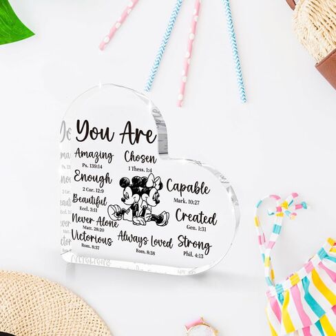Cute Disney Gifts for Women, Disney Desk Decor Gift for Women Boy Girl,Gifts for Friends Kids, arty Decorations-Gift for Daughter for Birthday Christmas Anniversary in Kuwait