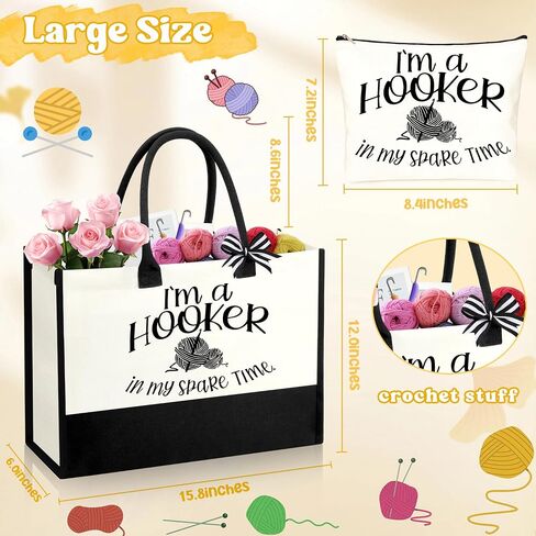 Crochet Bags For Women Crochet Accessories Gifts For Her Knitting Gifts for Crocheters Knitters in Saudi Arabia