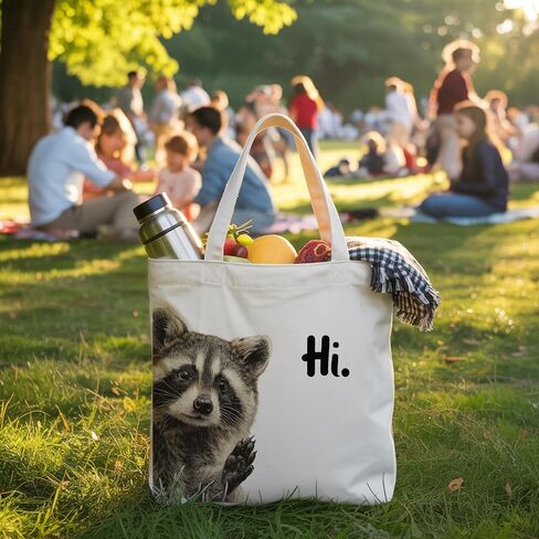 Funny Tote Bag Aesthetic for Women, Cute Tote Bag with Zipper Pocket in Kuwait