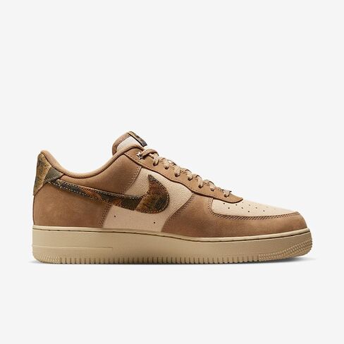 حذاء Nike Air Force 1 '07 Realtree للرجال (الروطان/روكي تان/بني سيل/متعدد الألوان) مقاس 12 in Kuwait