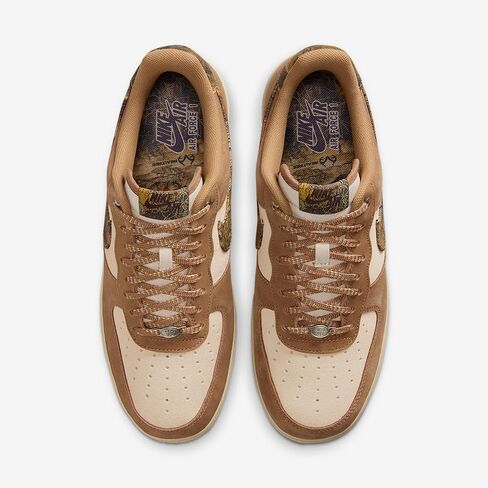 حذاء Nike Air Force 1 '07 Realtree للرجال (الروطان/روكي تان/بني سيل/متعدد الألوان) مقاس 12 in Kuwait