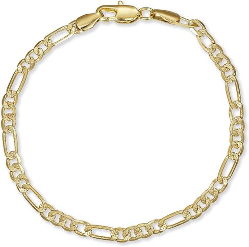 14K Gold Plated Chain Bracelet for Women,Dainty Plated Gold Jewelry Gifts for Women,Trendy Gold Bracelet Waterproof in Kuwait