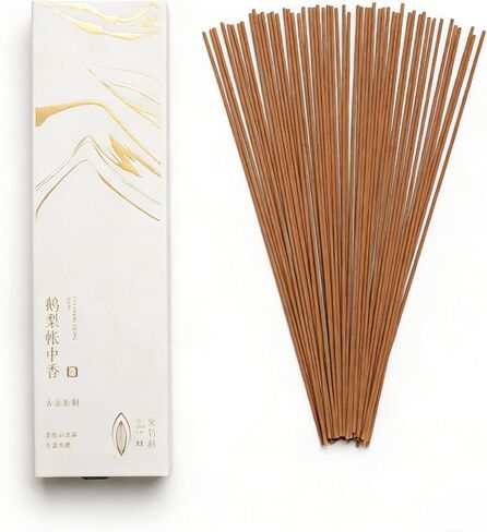 Incense Sticks, 110 Fuxi Premium Aged Sandalwood Sticks - 100% Natural Chinese Temple Grade, Charcoal Free & Coreless, for Spiritual Purification and Meditation in Saudi Arabia