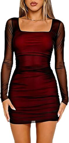 Cocktail Dresses Summer Off Shoulder Sexy Bodycon Ruched Mesh Graduation Wedding Guest Mini Short Dress in Saudi Arabia