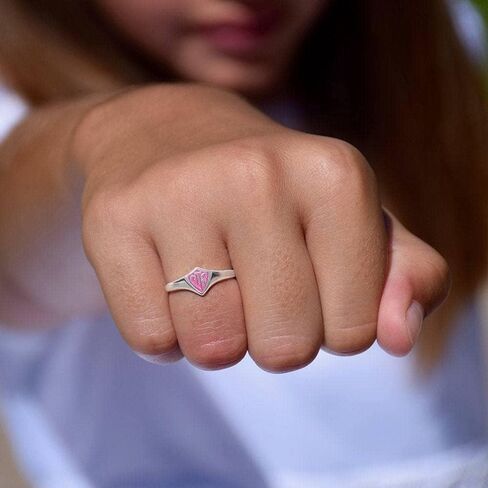 Mini Pink Shield LDS CTR Ring by Ringmasters | Choose the Right Faith Ring | Keepsake LDS Jewelry in Kuwait